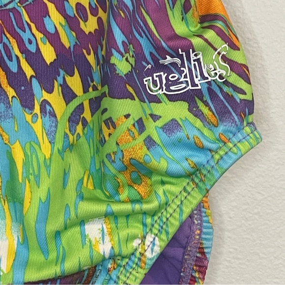 Dolfin Uglies Women's V-2 Back One Piece Swimsuit size 32 - Picture 3 of 4